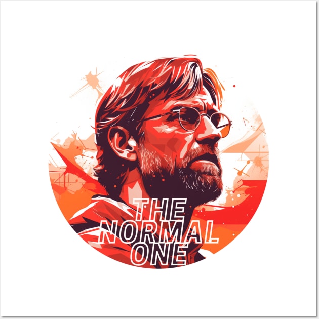 Jurgen Klopp The Normal One LFC Wall Art by YNWA Apparel